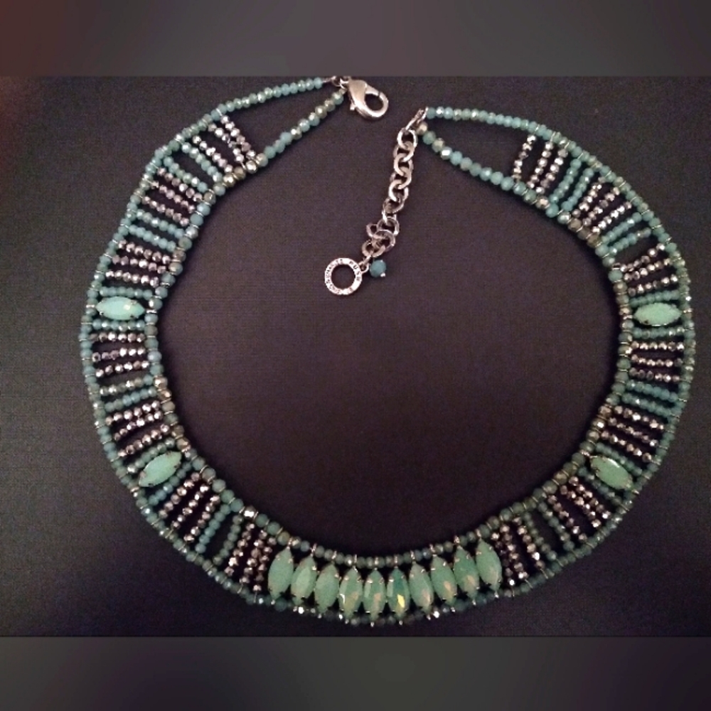 Rush By Denis & Charles Multi Stranded Beaded Sta… - image 1